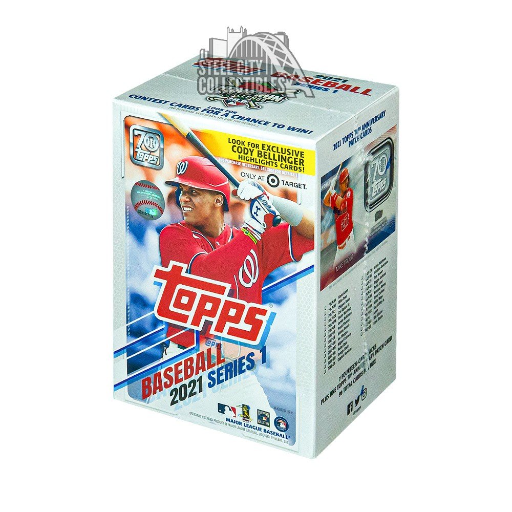 2021 Topps Series 1 Baseball 7 Pack Blaster Box - Target | Steel City ...