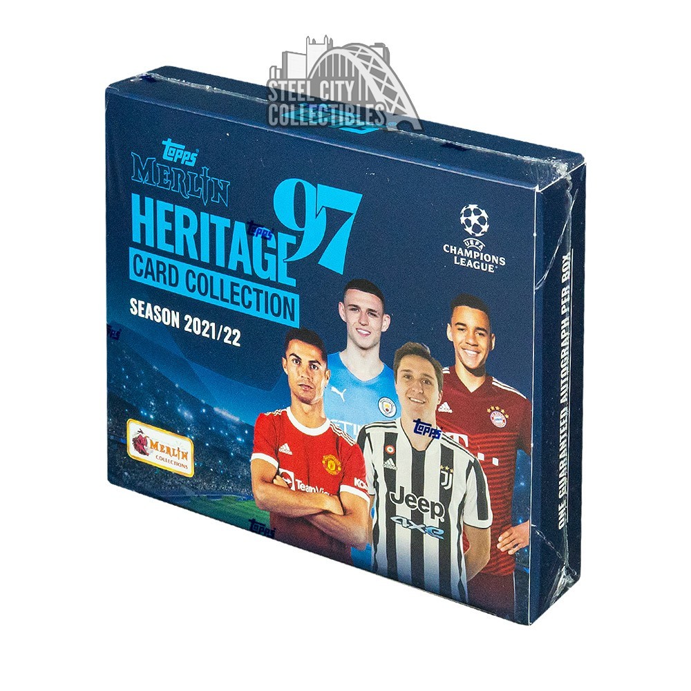 : 2021-22 Topps UEFA Champions League Soccer Hobby Box (24  Packs/8 Cards: 18 Inserts)