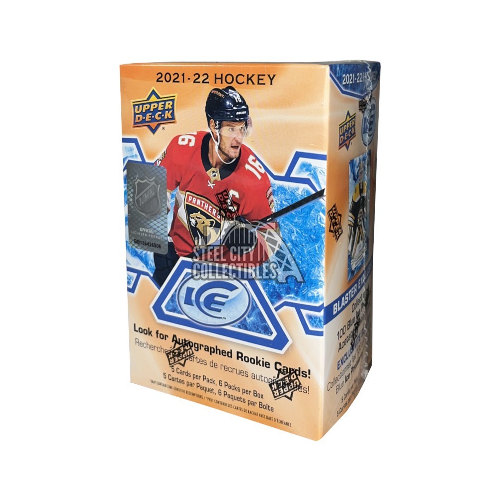 2021-22 Upper Deck Allure NHL Hockey Trading Cards Blaster Box