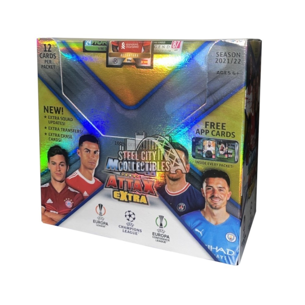 2021-22 Topps Match Attax Extra Soccer Box