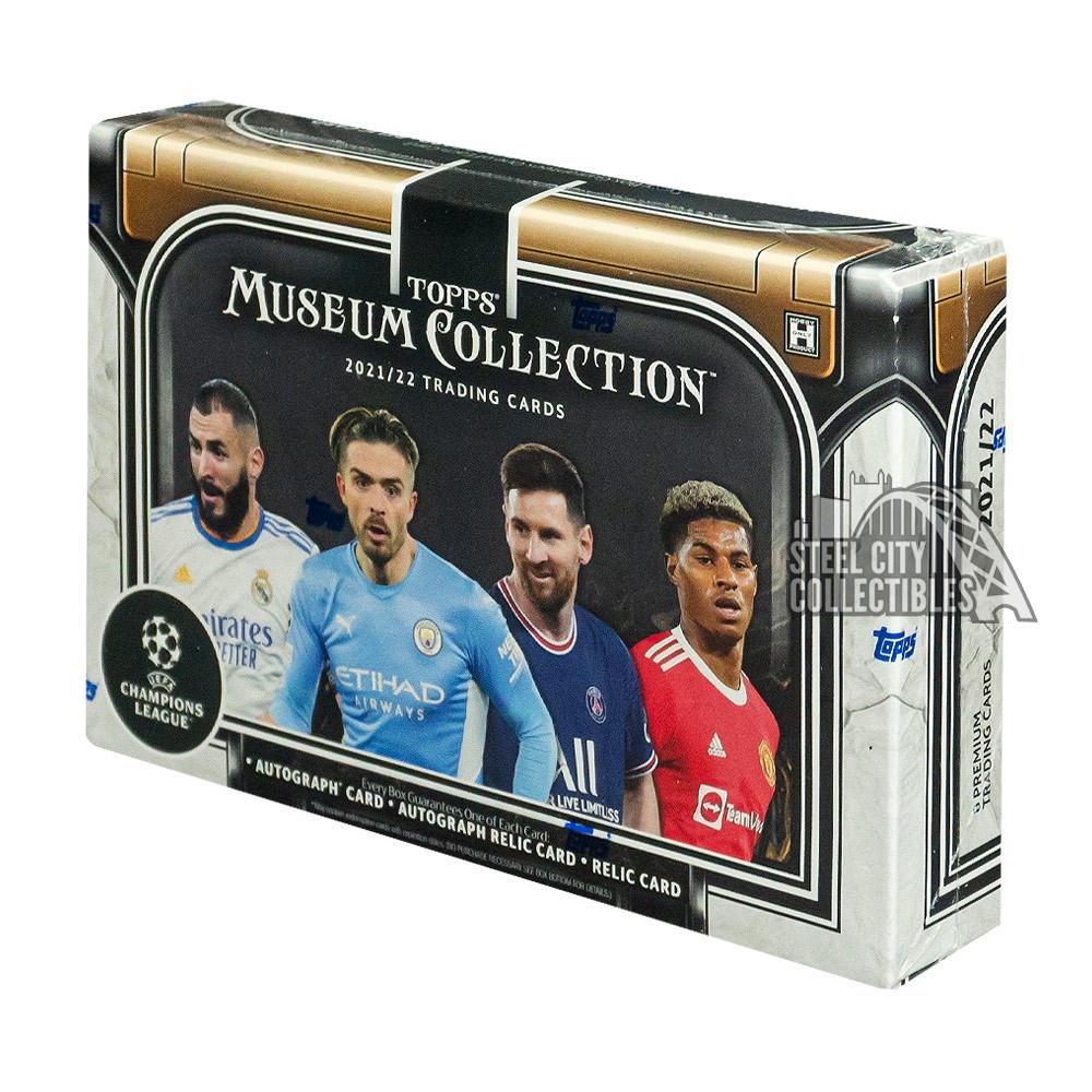 202122 Topps UEFA Champions League Museum Collection Soccer Hobby Box