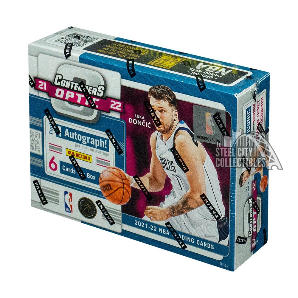 2021-22 Panini Contenders Optic Basketball Hobby 20-Box Case