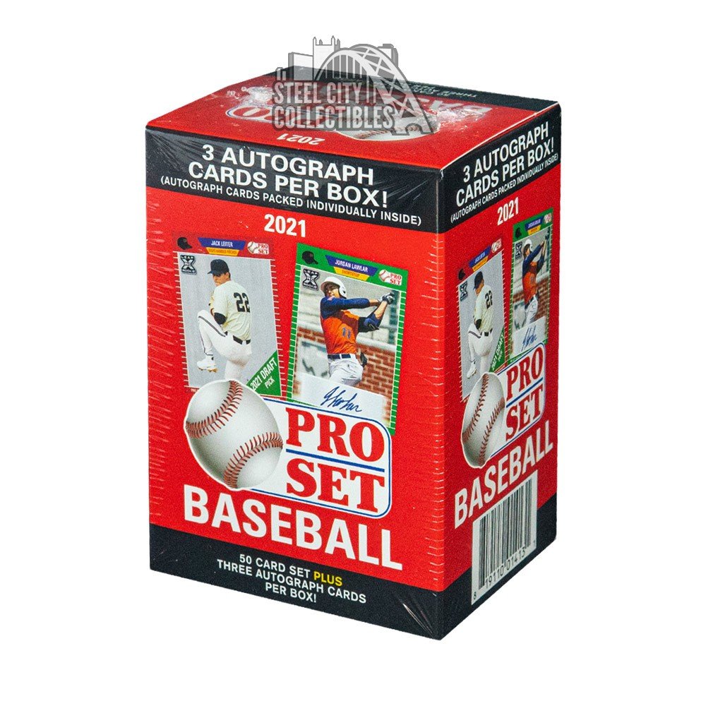 2021 Pro Set Baseball Hobby Blaster Box Steel City Collectibles