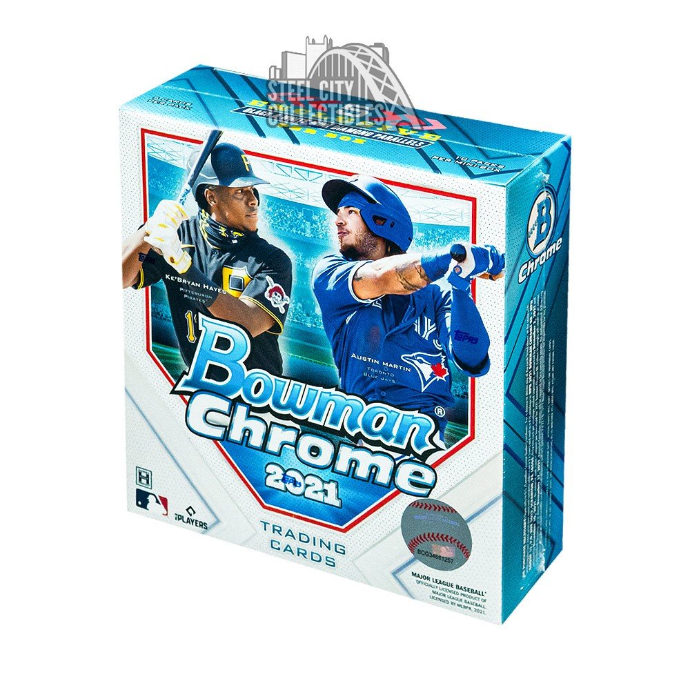 2021 Bowman Chrome MLB Baseball Mega Box
