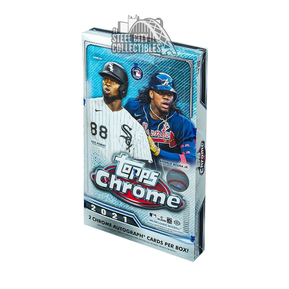 2021 Topps Chrome Baseball Hobby Box | Steel City Collectibles