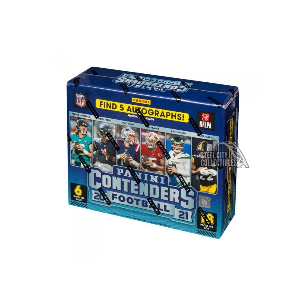 2021 Panini Contenders Football Blaster Box with (6) Packs