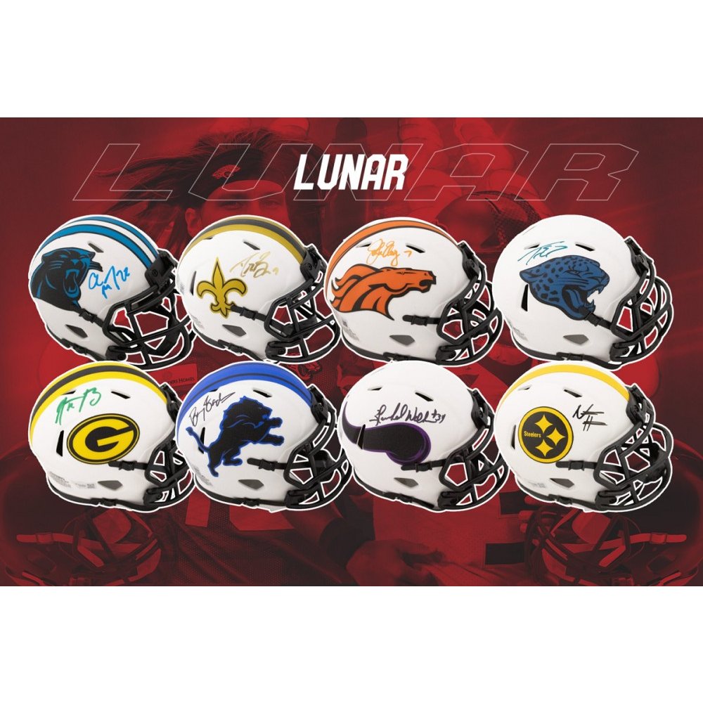 4 BOX BREAK - (2) Mini Helmet (2) Jersey READ! - PYT NFL - MINT (Break  #165) - Juicy Lucy's Steakhouse