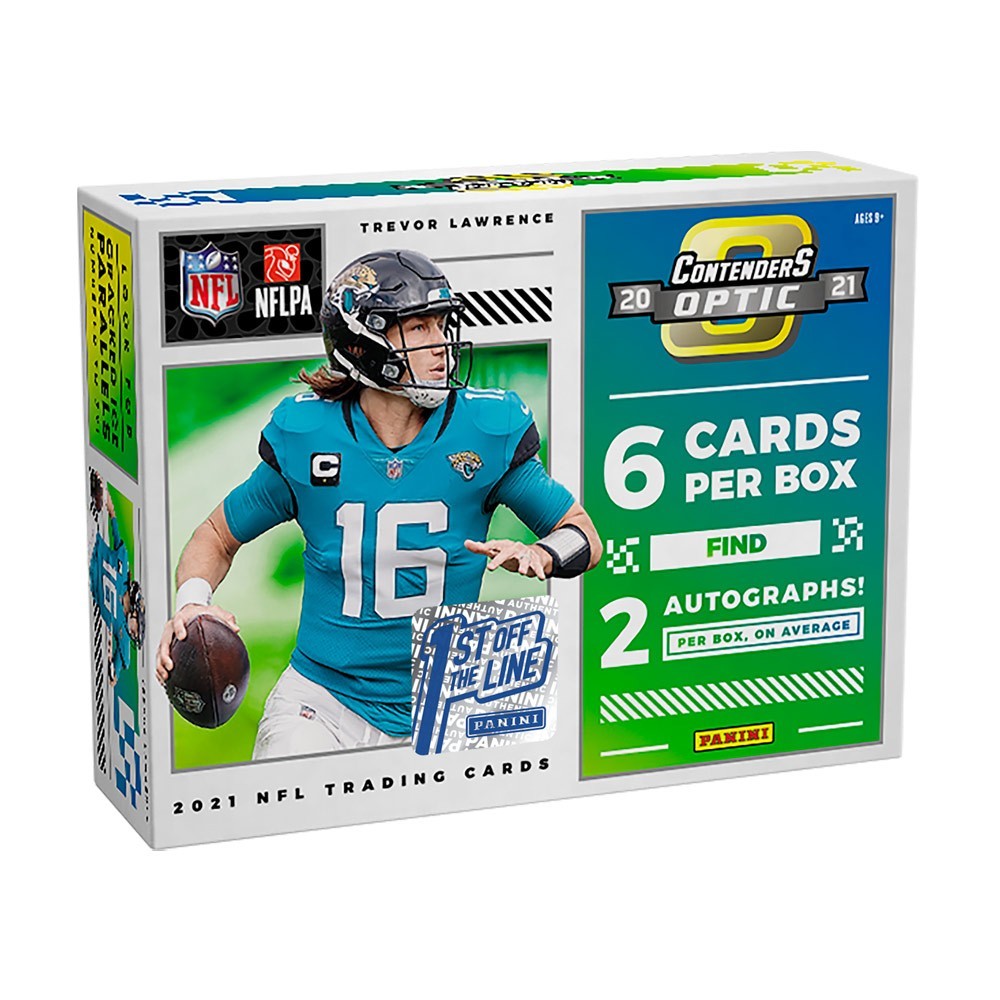 2021 Panini Contenders Football 1st Off The Line Fotl Hobby Box