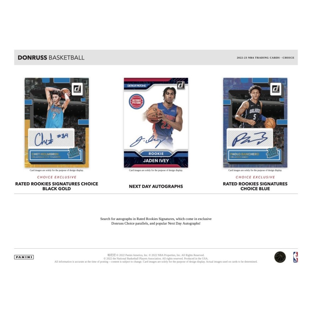 2022-23 Panini Donruss Choice Basketball 20-Box Case | Steel City