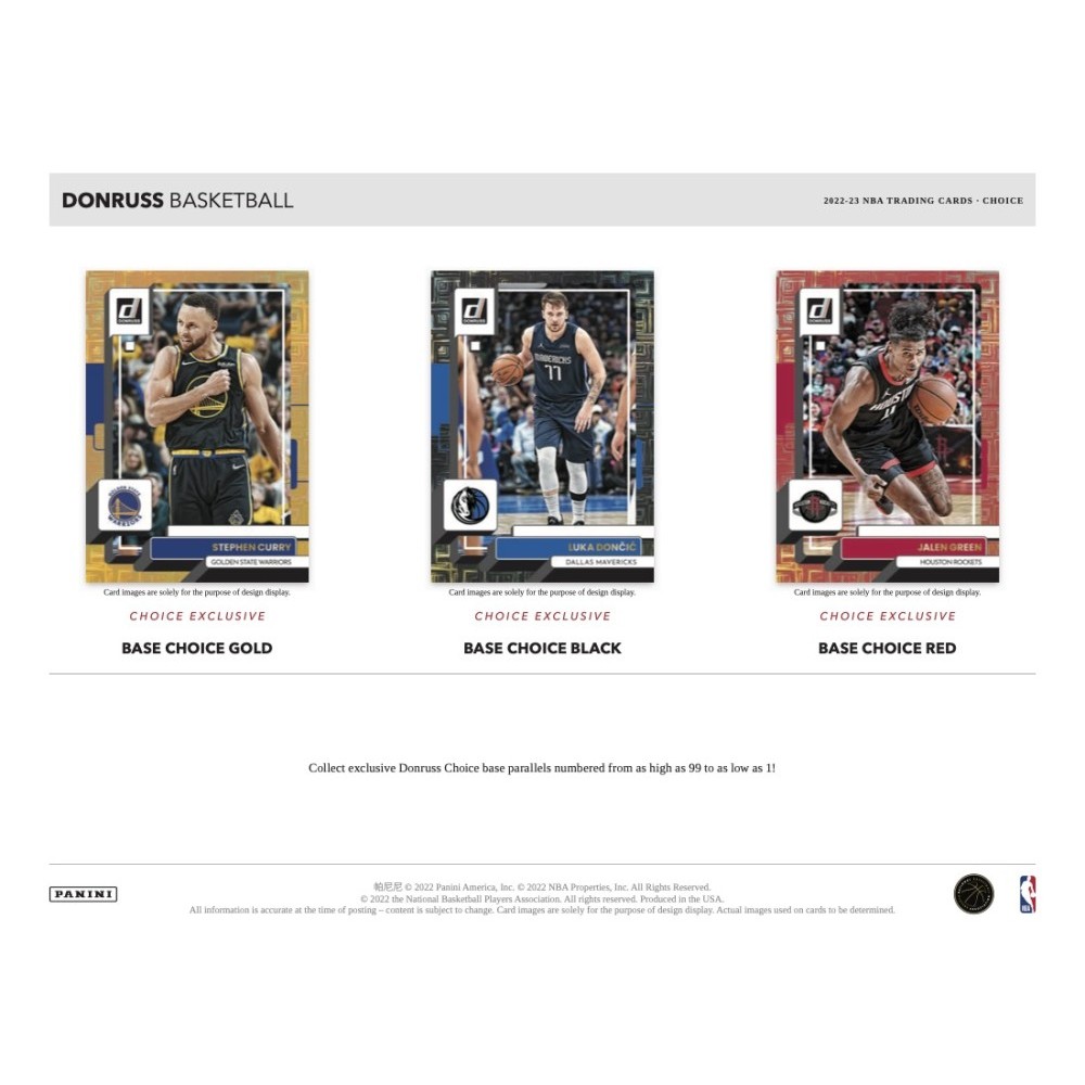 2022-23 Panini Donruss Choice Basketball Box