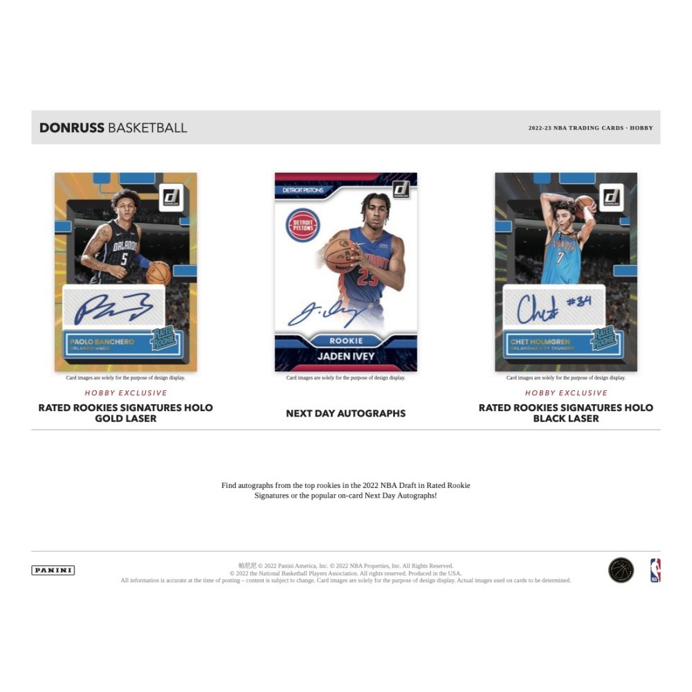 2022-23 Panini Donruss Basketball Hobby Box