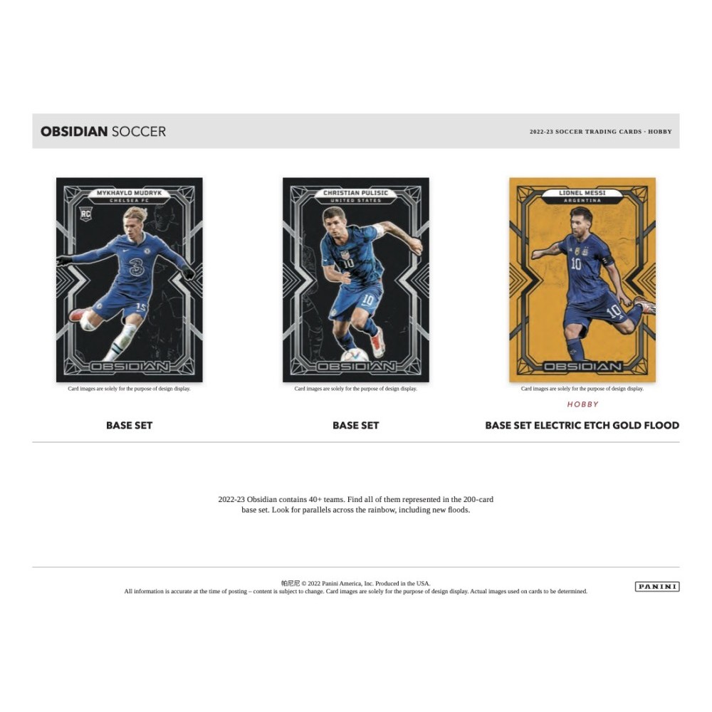 2022-23 Panini Obsidian Soccer Hobby Box