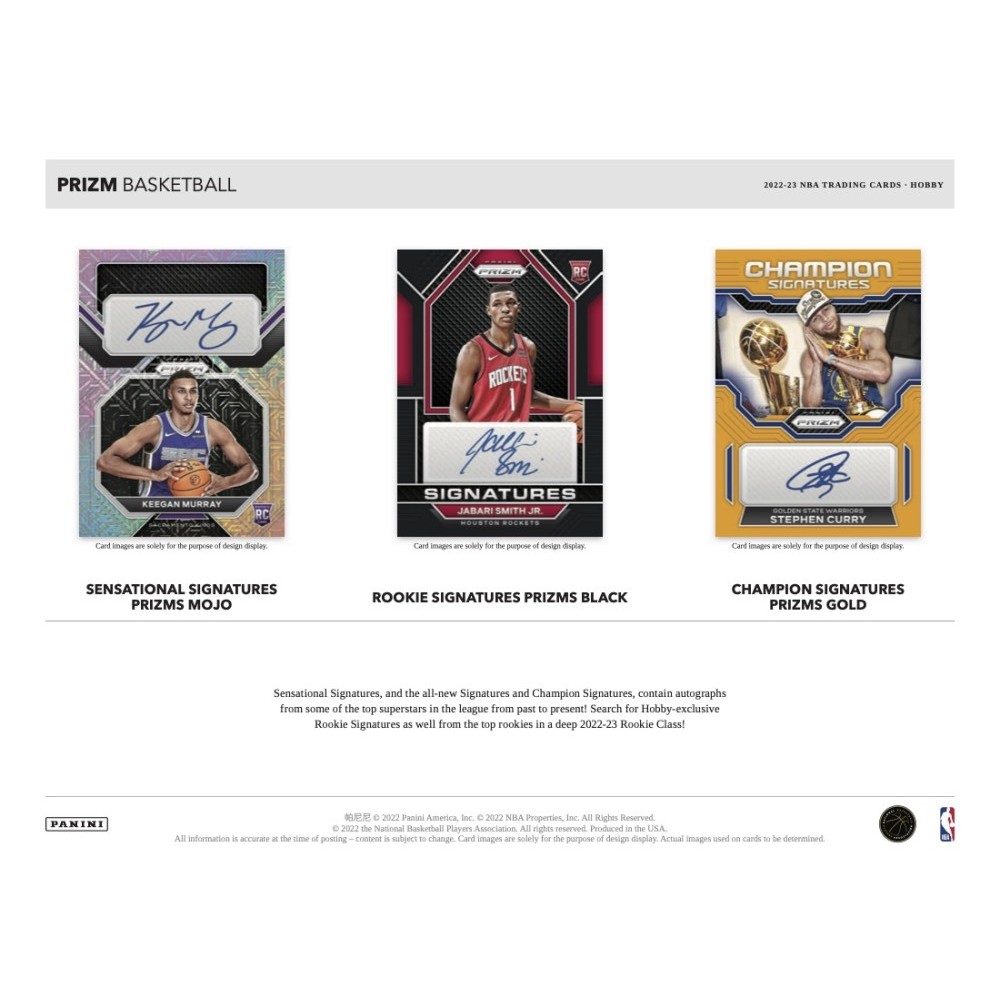 NBA Panini 2022-2023 Prizm Basketball Retail Trading Cards
