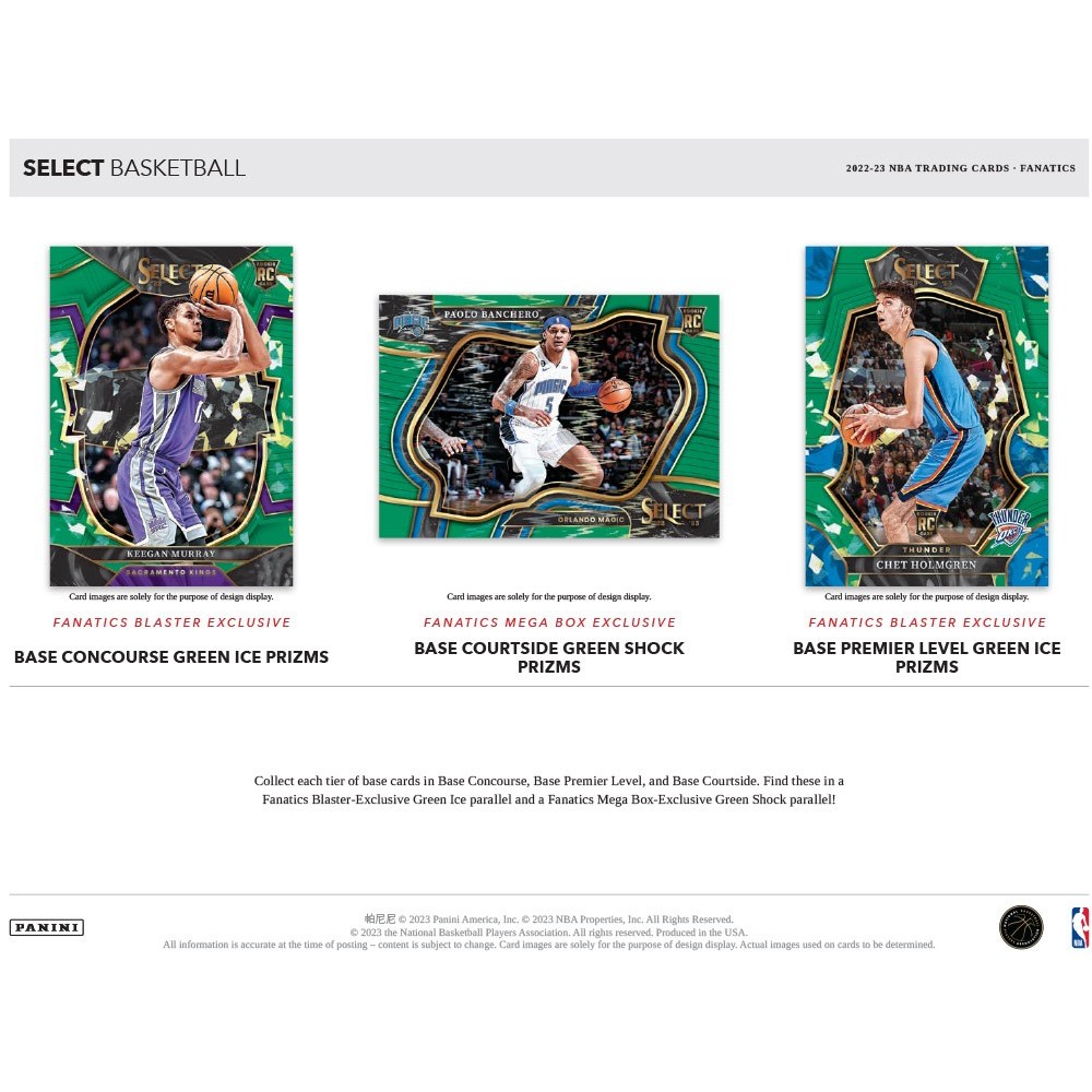  2022/23 Panini Select NBA Basketball MEGA box (8 pks/bx) :  Collectibles & Fine Art