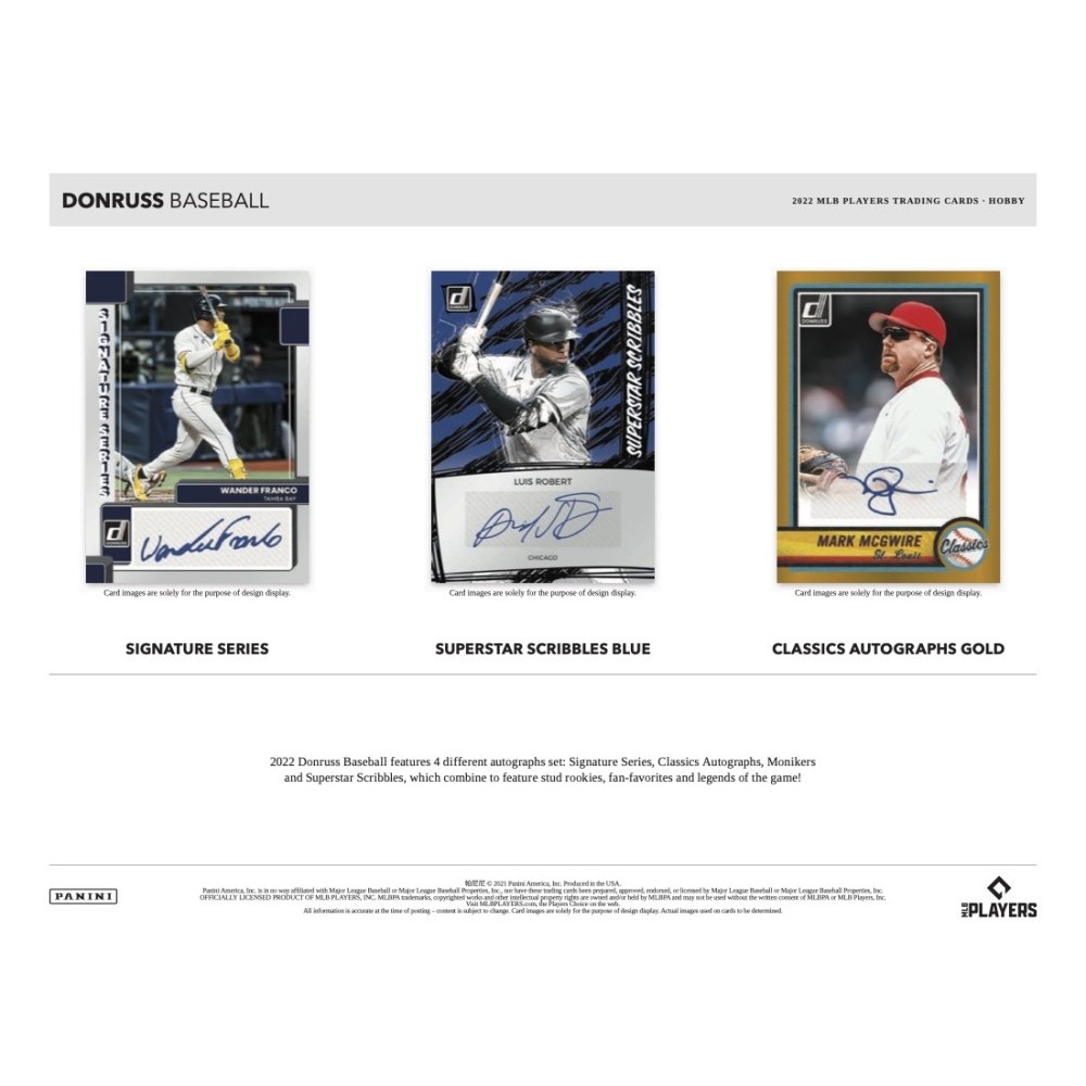 2022 Donruss Baseball Checklist, Set Info, Buy Boxes, Reviews