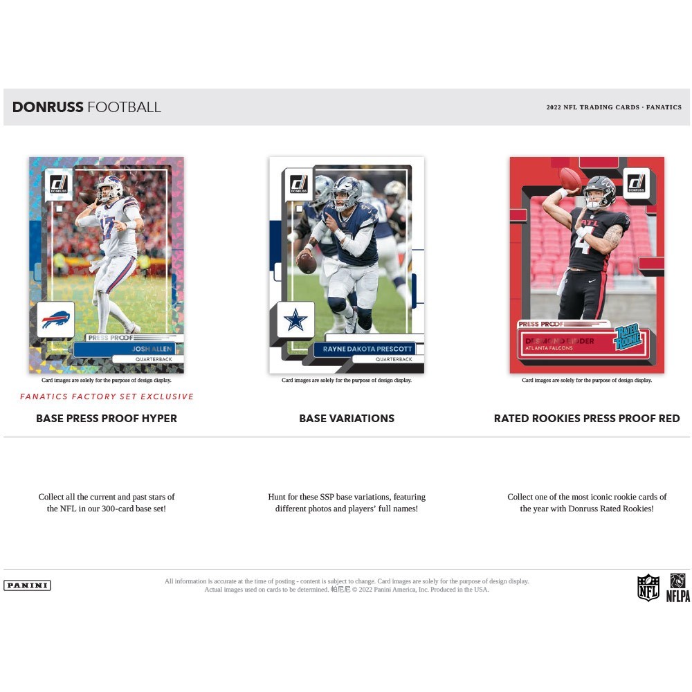 2021 Panini Donruss Football Hanger Box (Press Proof Red Parallels!) (