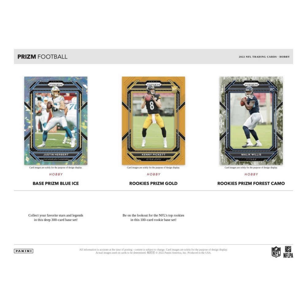 2022 Panini Prizm Football Hobby Box