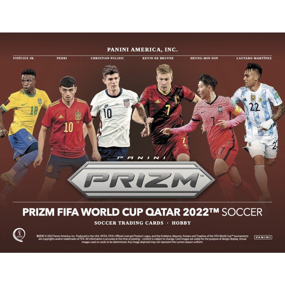 2022 Qatar Panini Prizm World Cup Soccer Blaster Box - 24 Cards