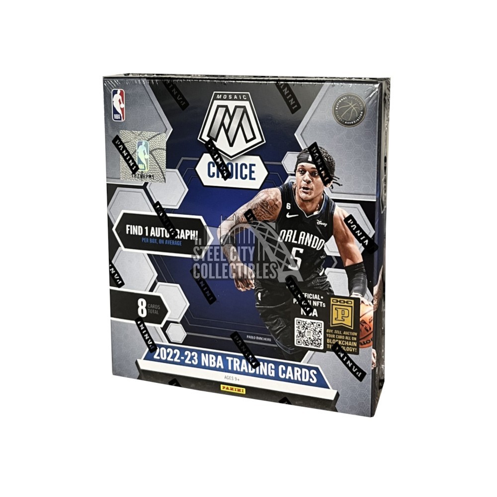 2022-23 Panini Mosaic Choice Basketball 20-Box Case | Steel City