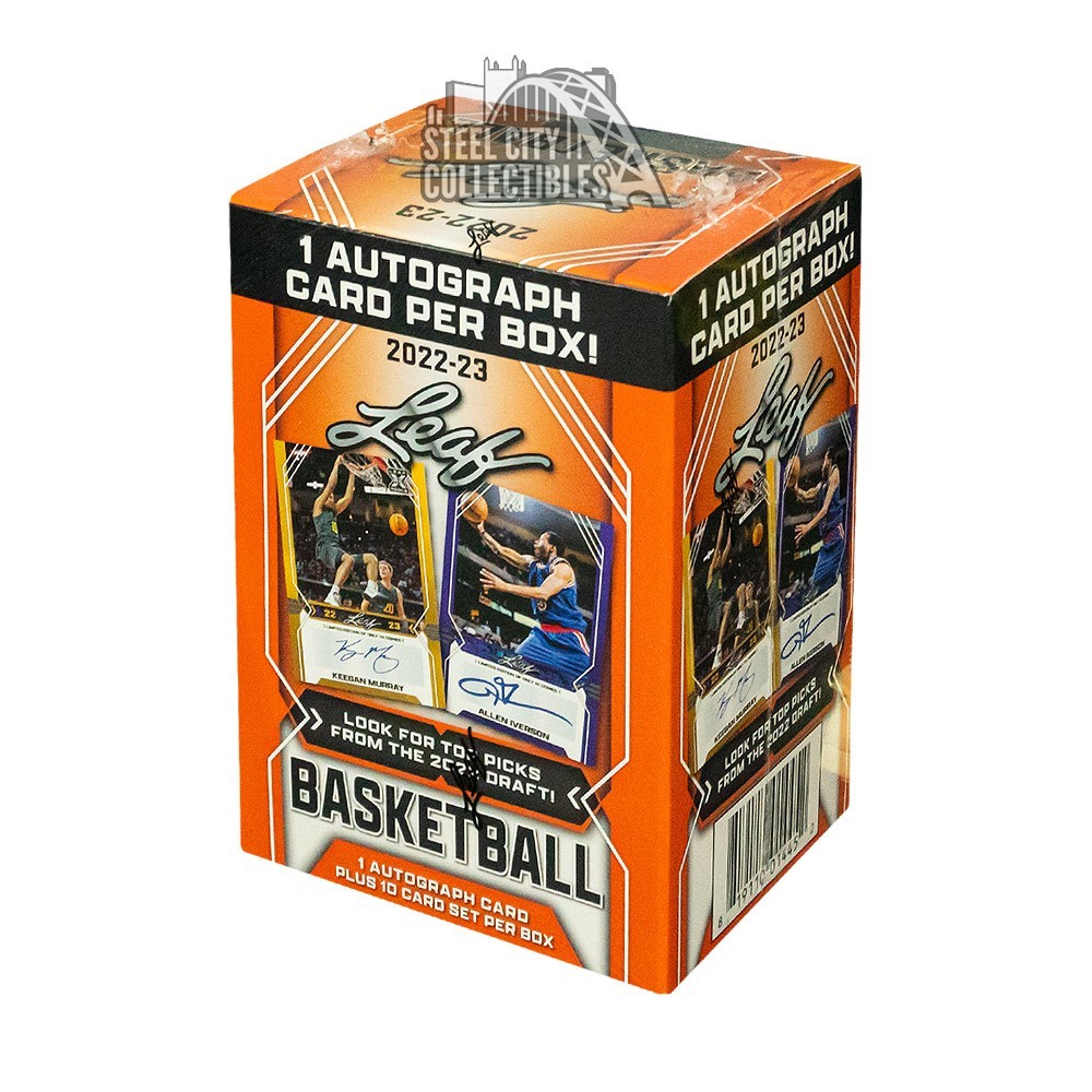 2022/23 Leaf Draft Basketball Blaster Box