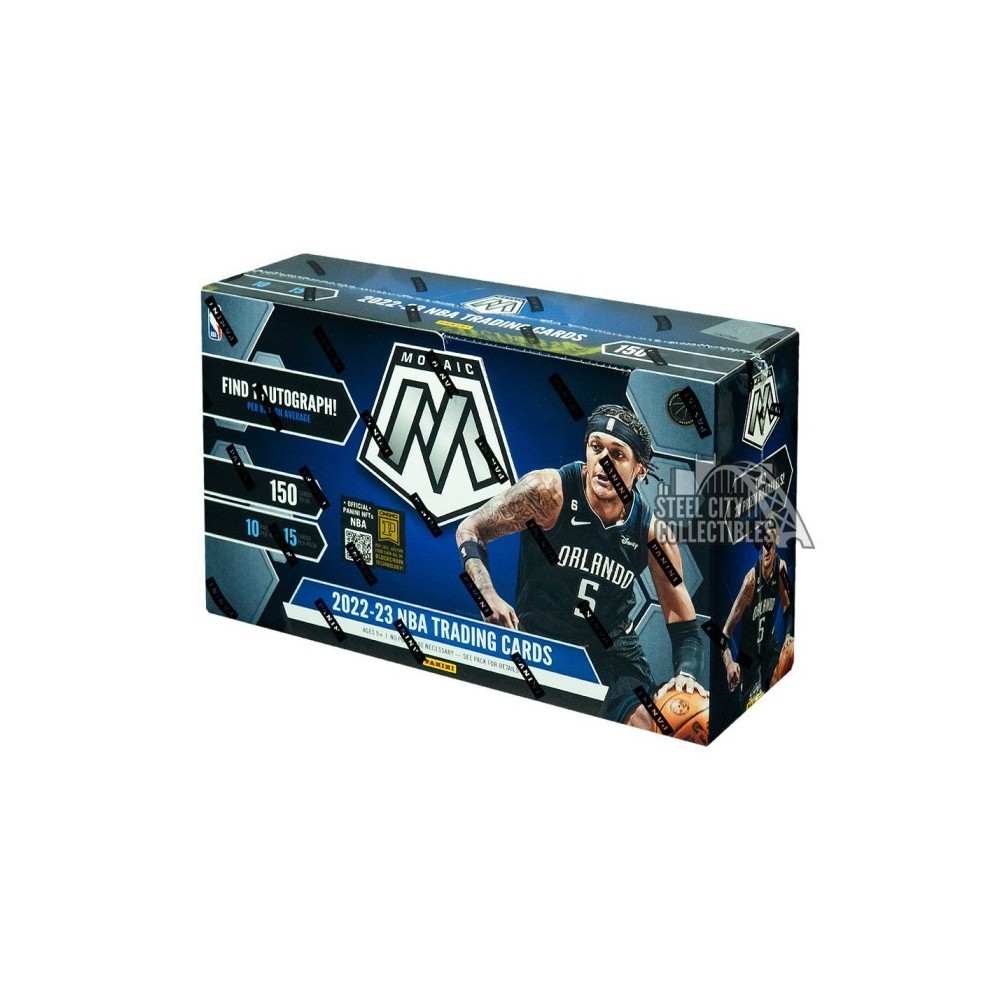 2022-23 Panini Mosaic Basketball Hobby 2-Box Random Division Group ...