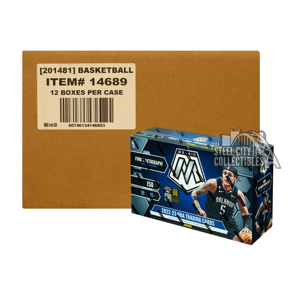 2022-23 Panini Mosaic NBA Basketball Trading Card Blaster Box