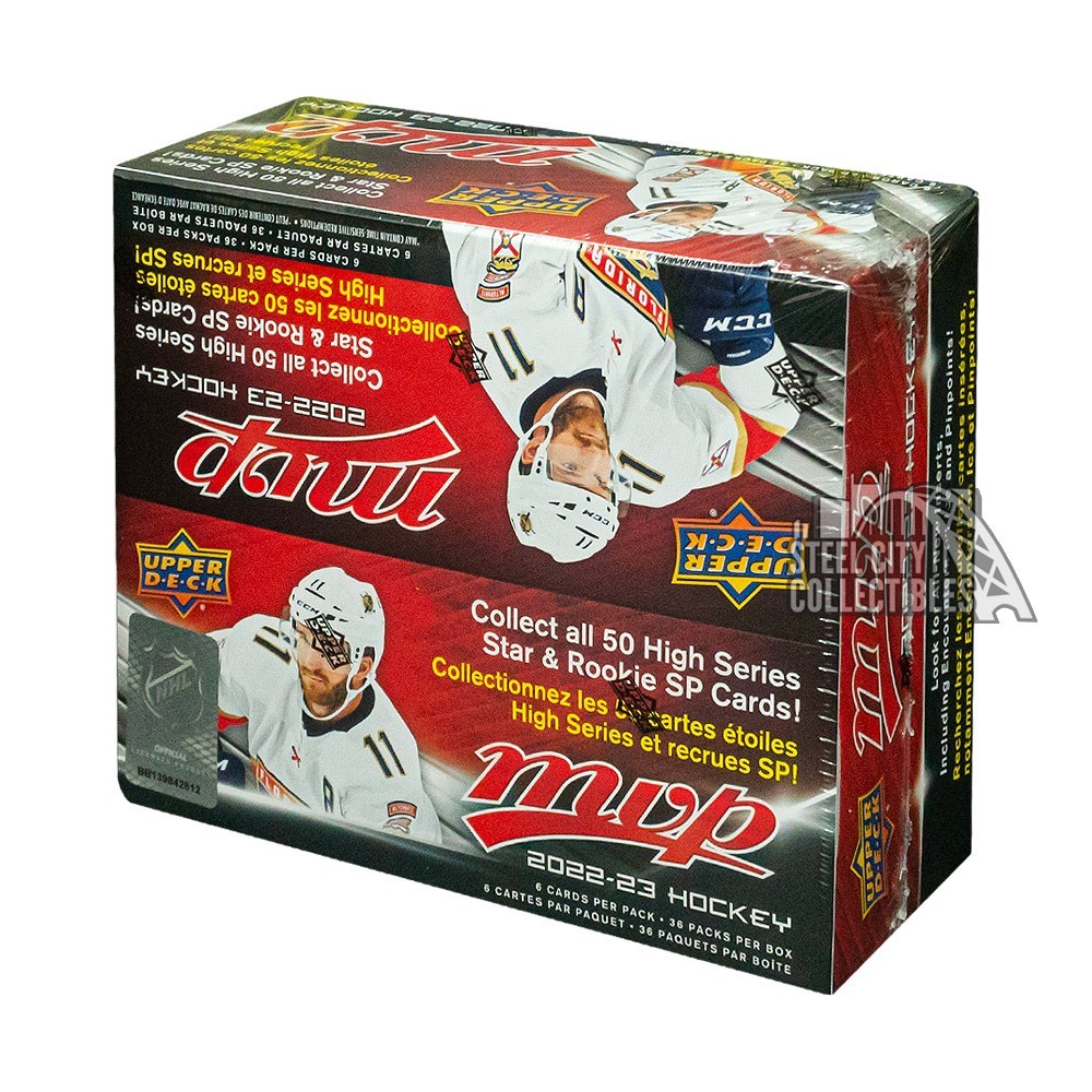 2023-24 Upper Deck MVP Hockey Factory Sealed Retail Blaster Box
