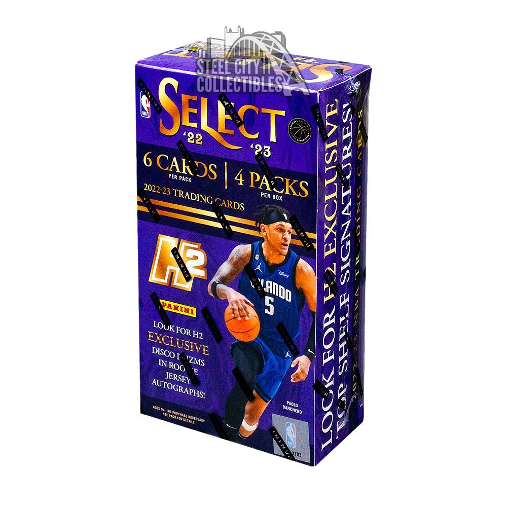 2022-23 Panini Select Basketball Hobby Hybrid H2 20-Box Case