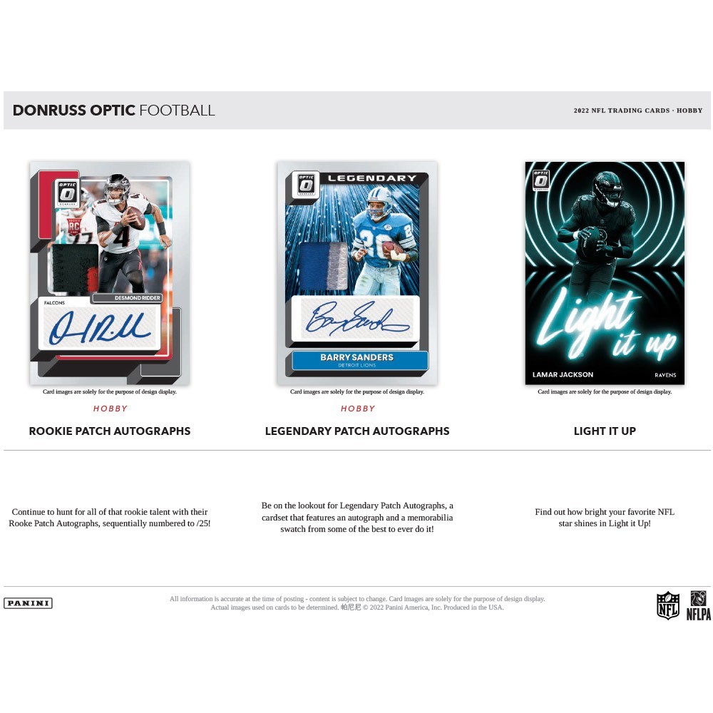 Detroit Lions Collectible Trading Cards - Collectibles