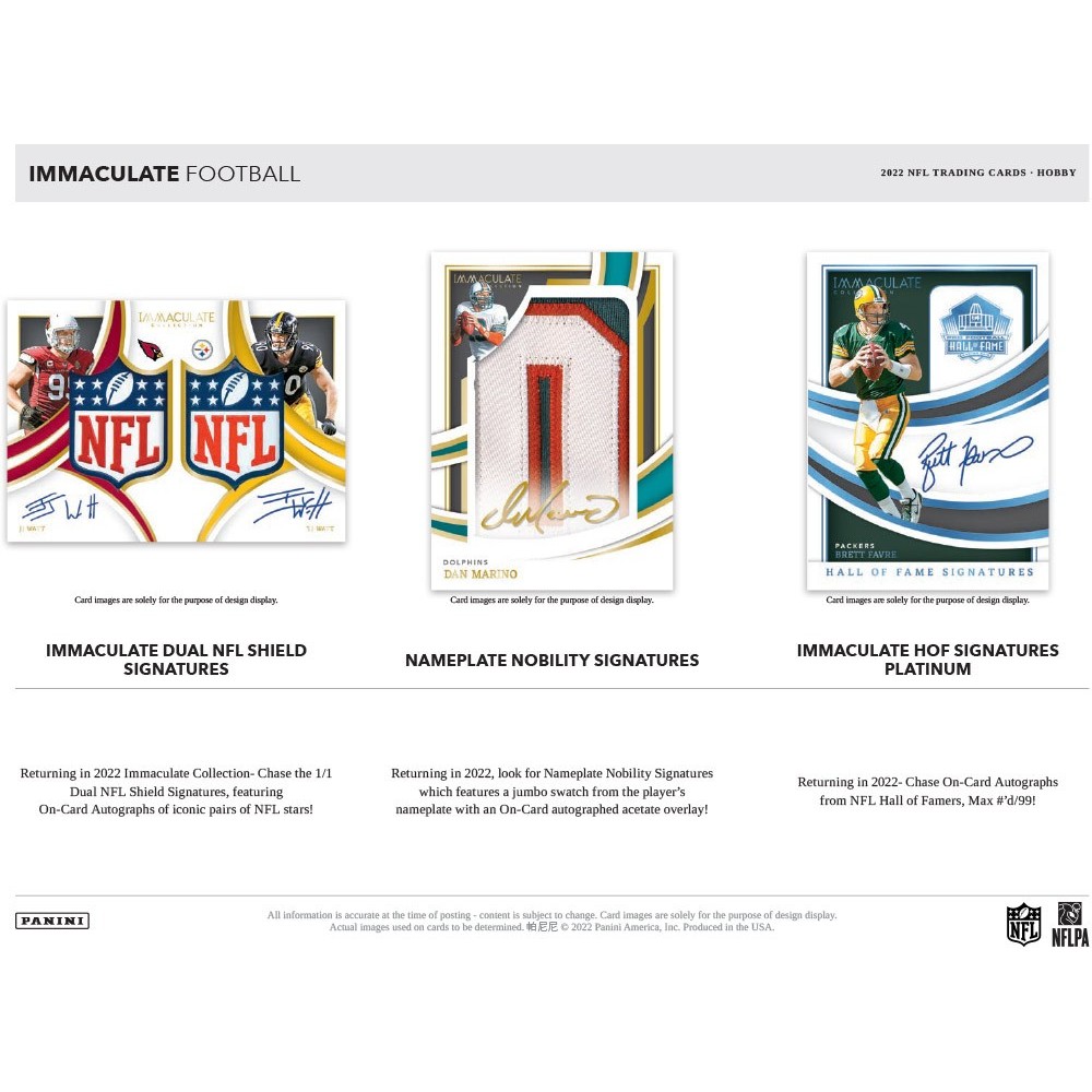 2015 Panini Immaculate Football Immaculate Dual NFL Shields - Beckett News