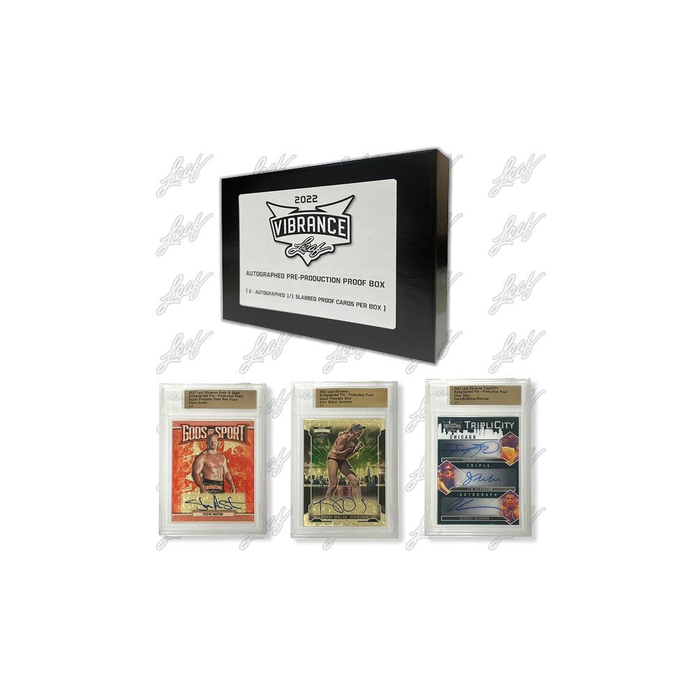 2022 Leaf Vibrance Multi-Sport 1/1 Pre-Production Proof Box