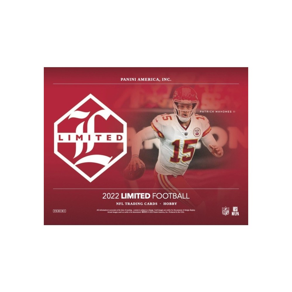 2022 Panini Limited Football (Hobby Box)