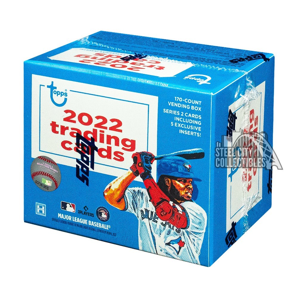 2022 Topps Series 2 Baseball Hobby Vending 20-Box Case | Steel