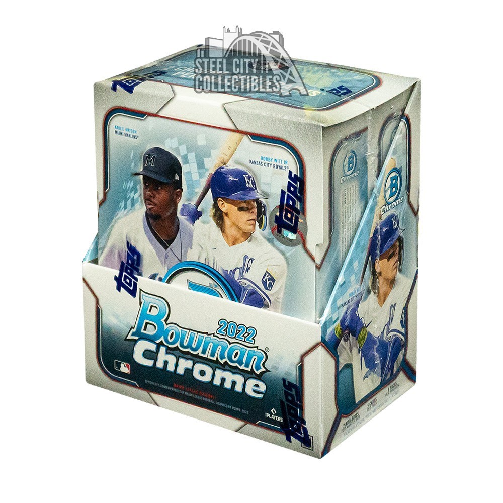 2023 Bowman Chrome Baseball Factory Sealed Hobby Box