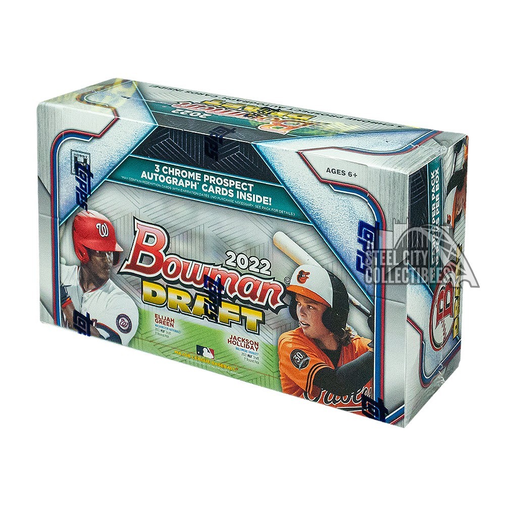 2022 Bowman Draft Baseball Cards Asia Hobby Box