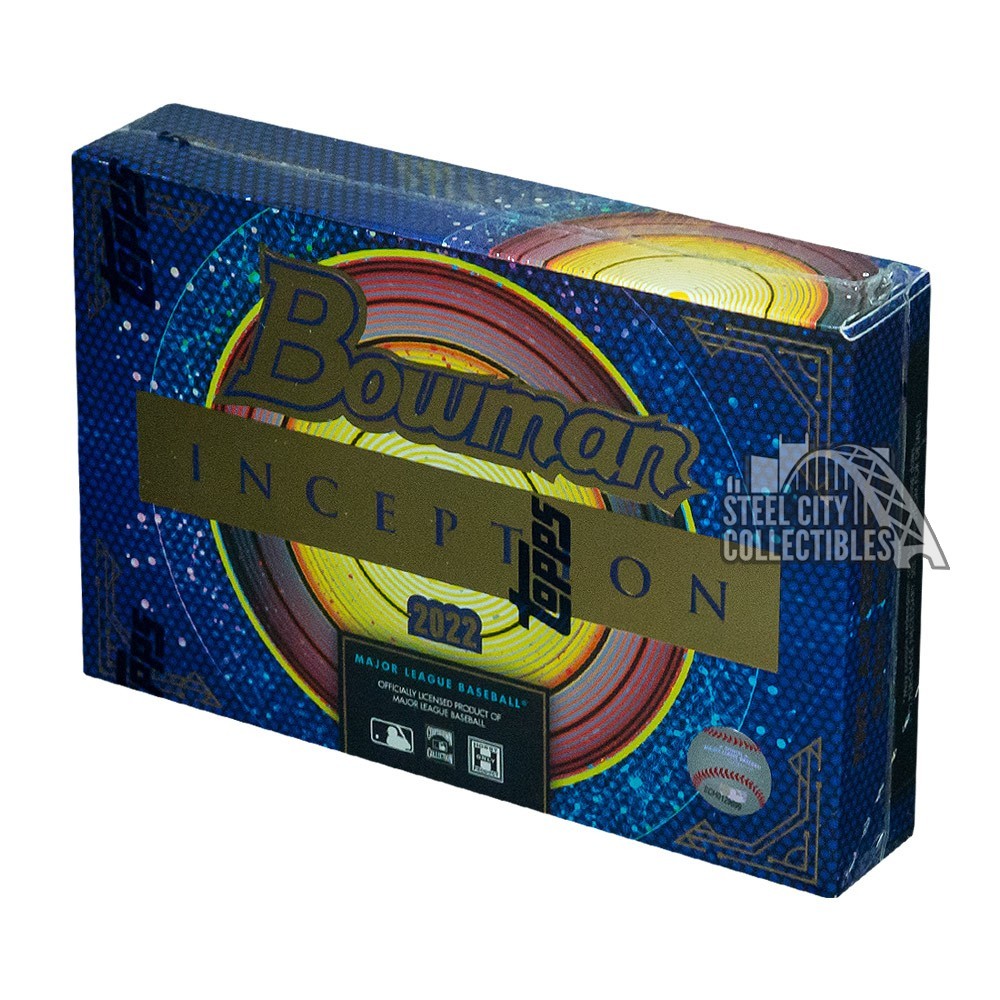 2022 Bowman Inception Baseball Hobby 16-Box Case | Steel City