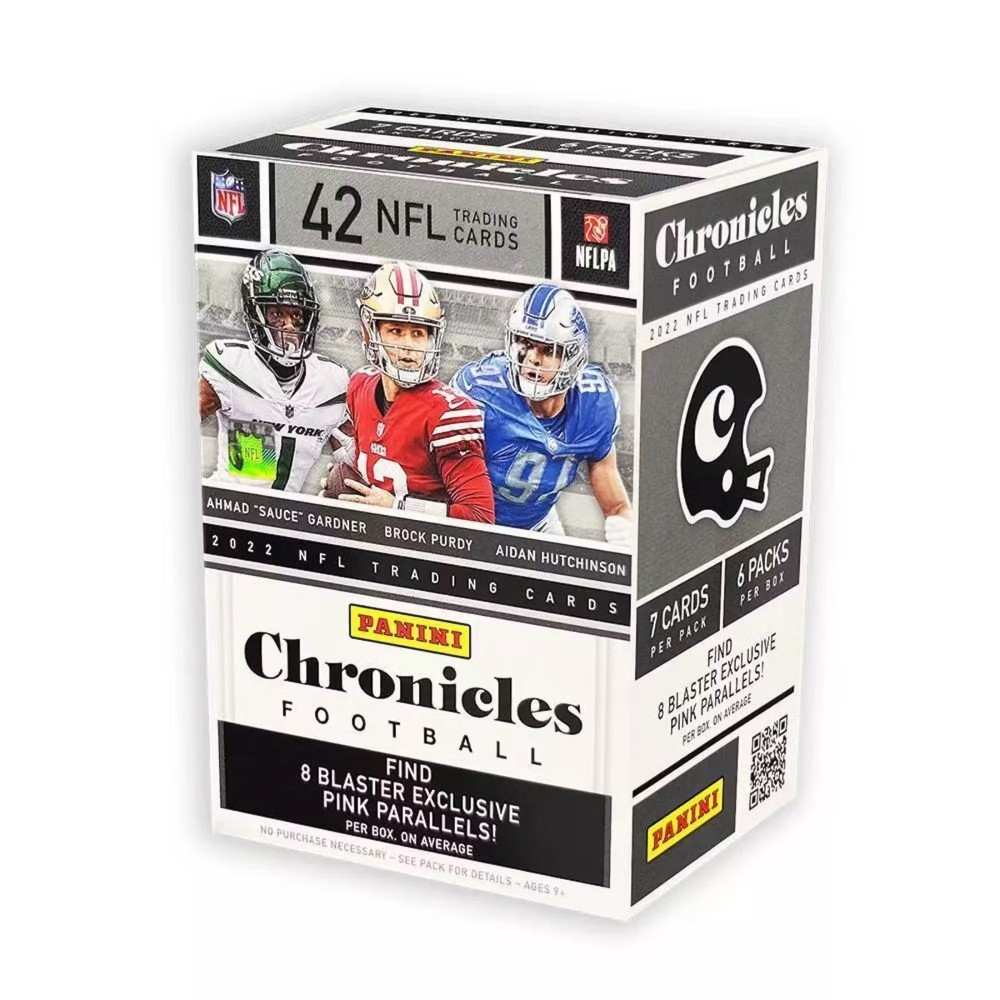 2022 Panini Chronicles Football 6Pack Blaster Box (Pink Parallels