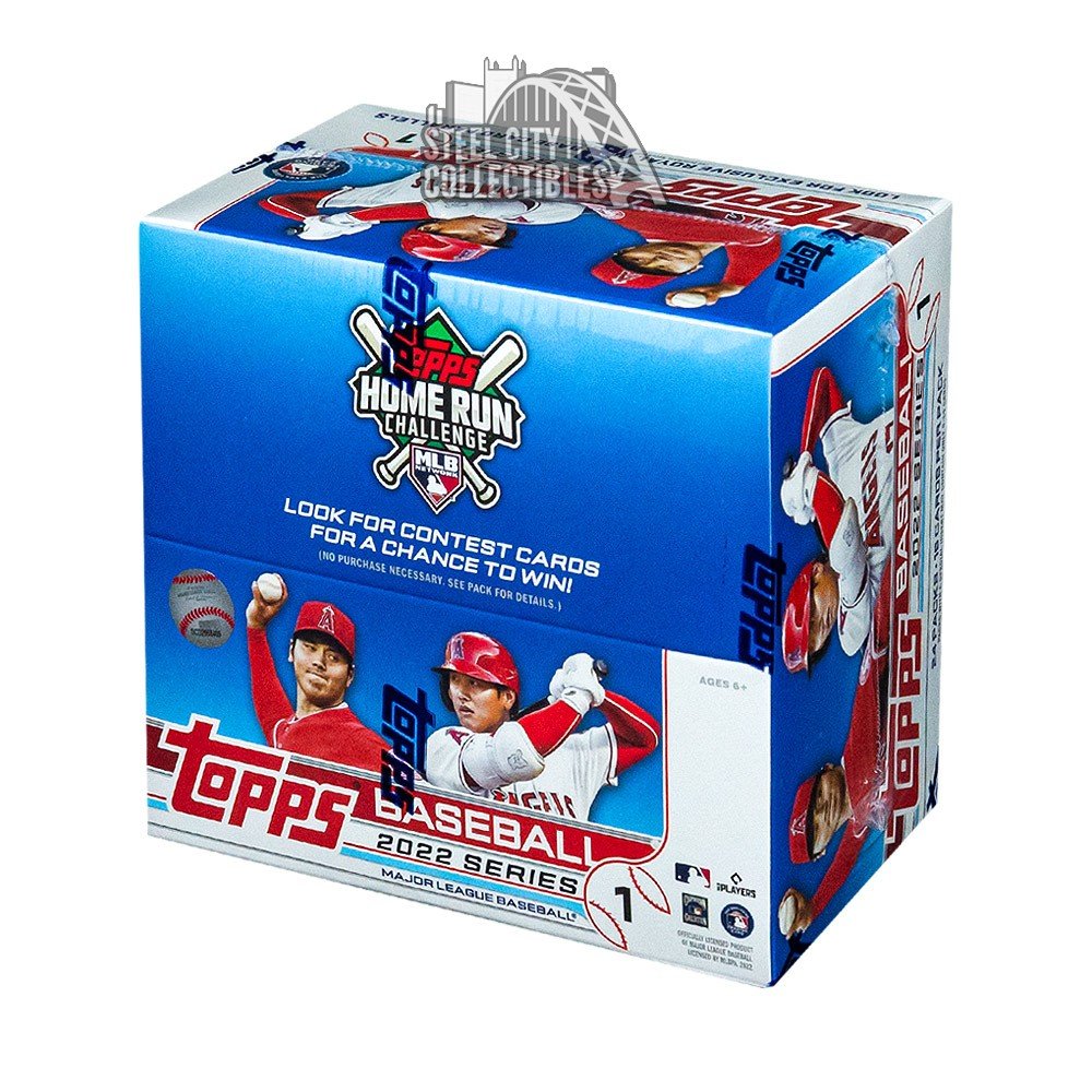 2022 Topps Series 1 Baseball 24 Pack Retail Box Steel City Collectibles
