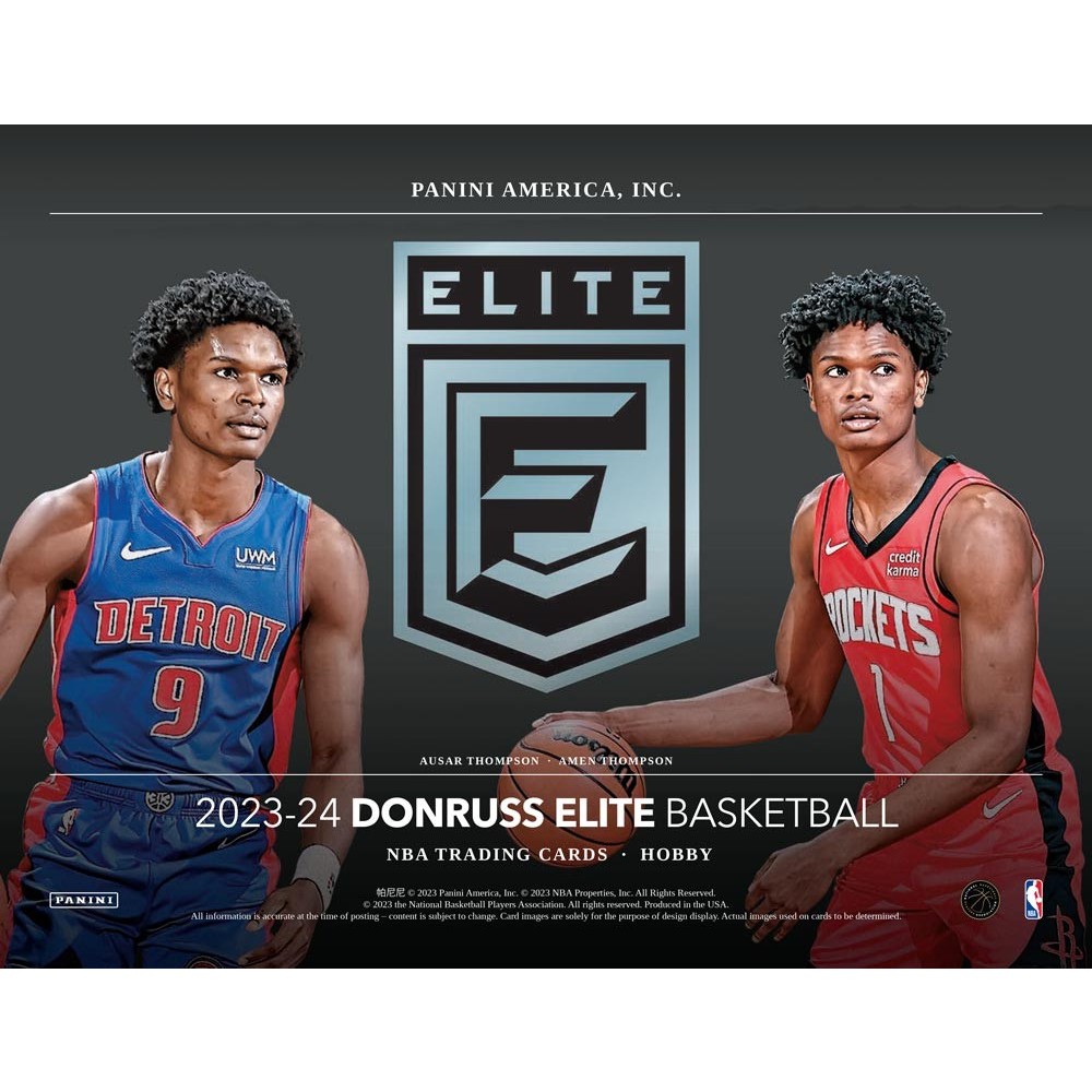 2023-24 Panini Donruss Elite Basketball Hobby 12-Box Case