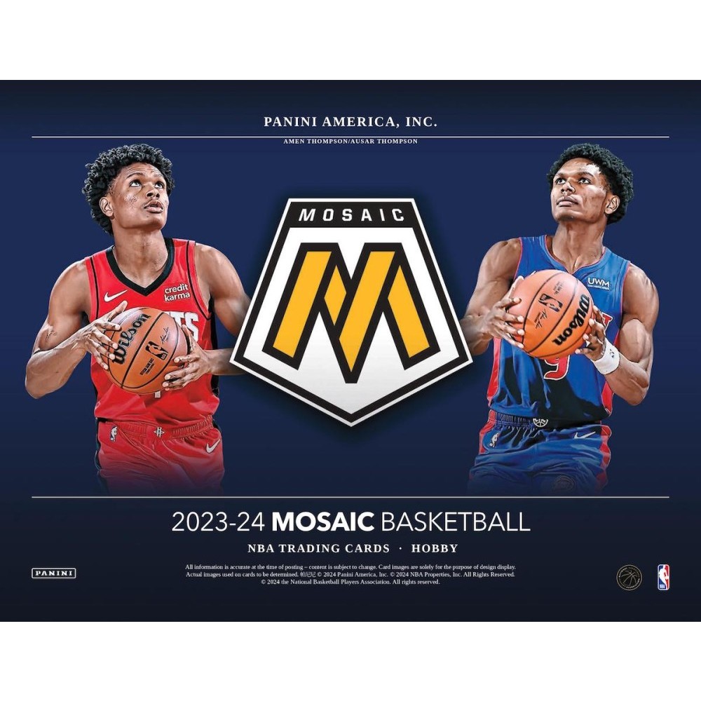 202324 Panini Mosaic Basketball Hobby Box Steel City Collectibles