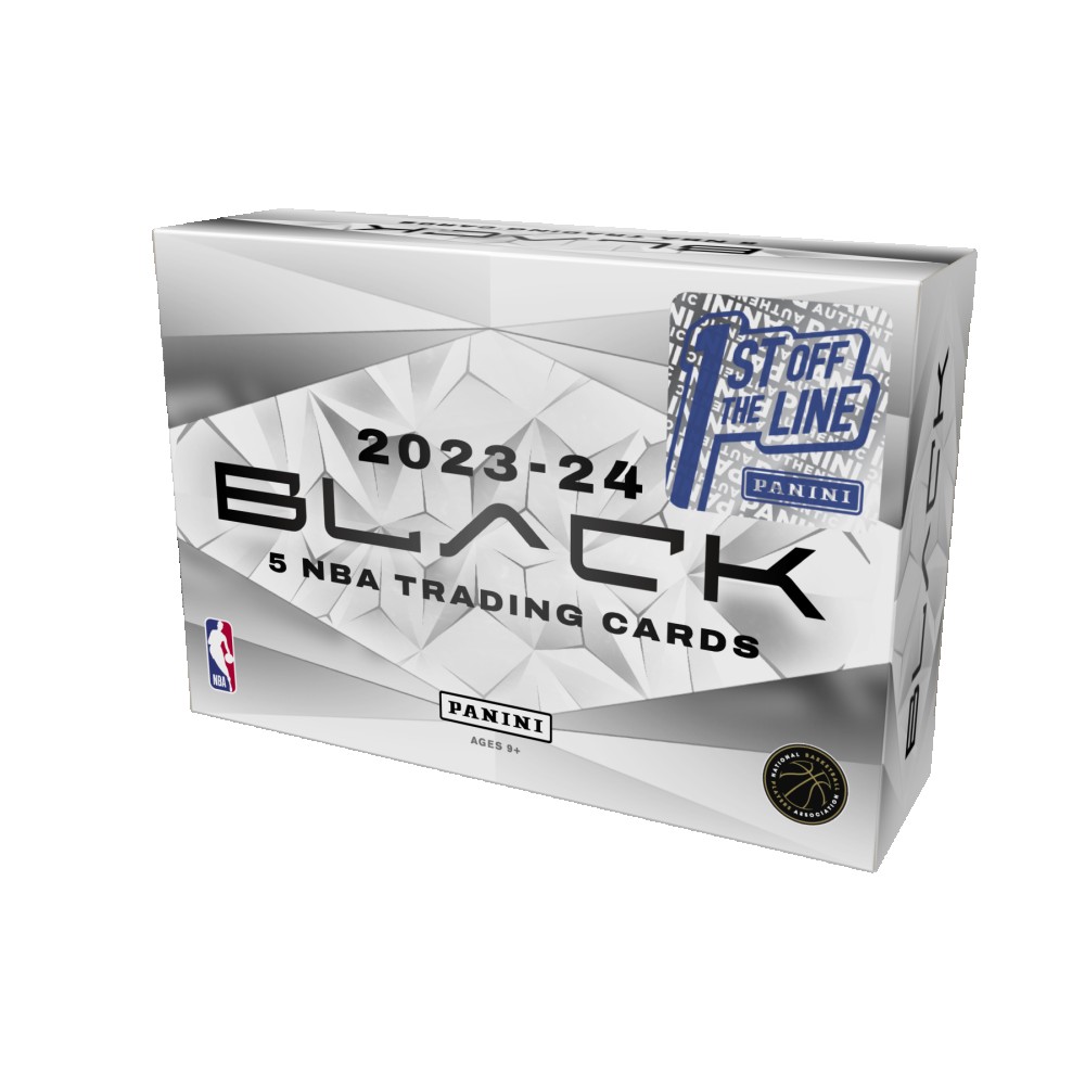 2023-24 Panini Black Basketball Hobby Box - 1st Off The Line | Steel City  Collectibles