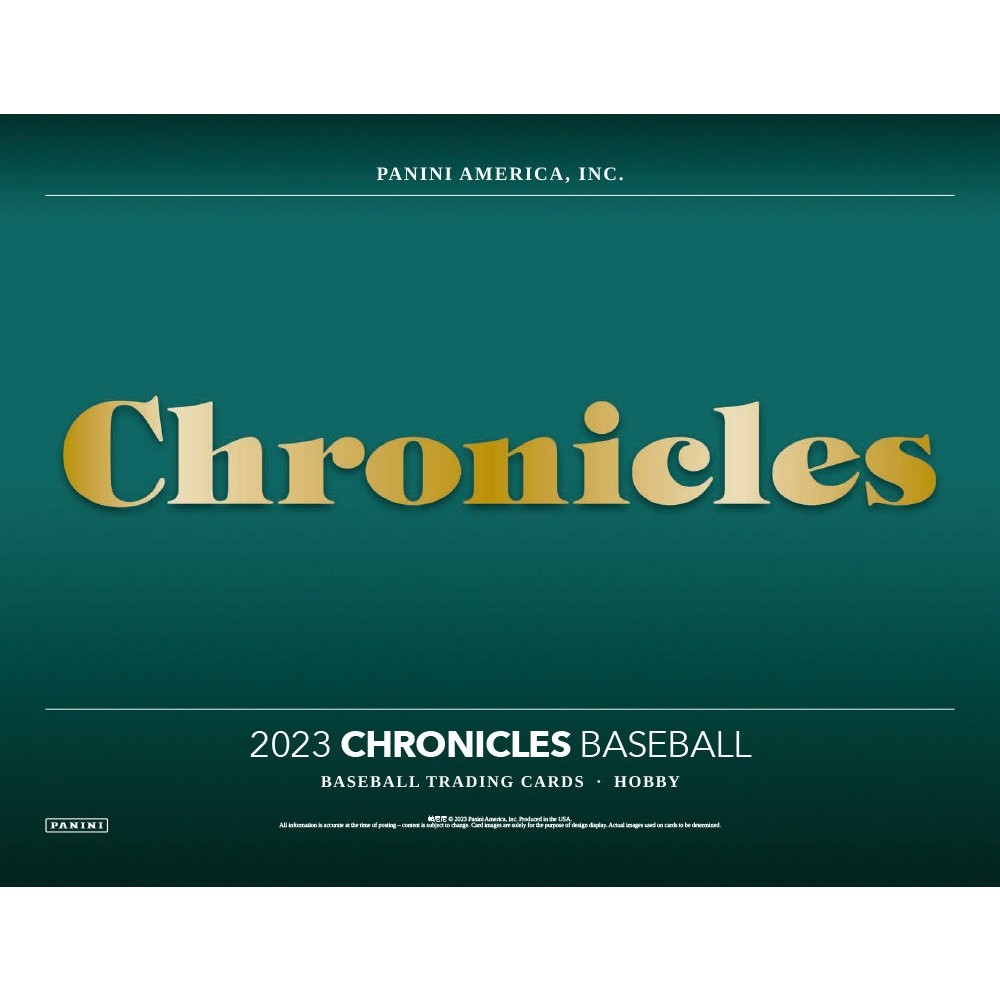 2020 Panini Chronicles Baseball Checklist, Team Set Lists, Hobby