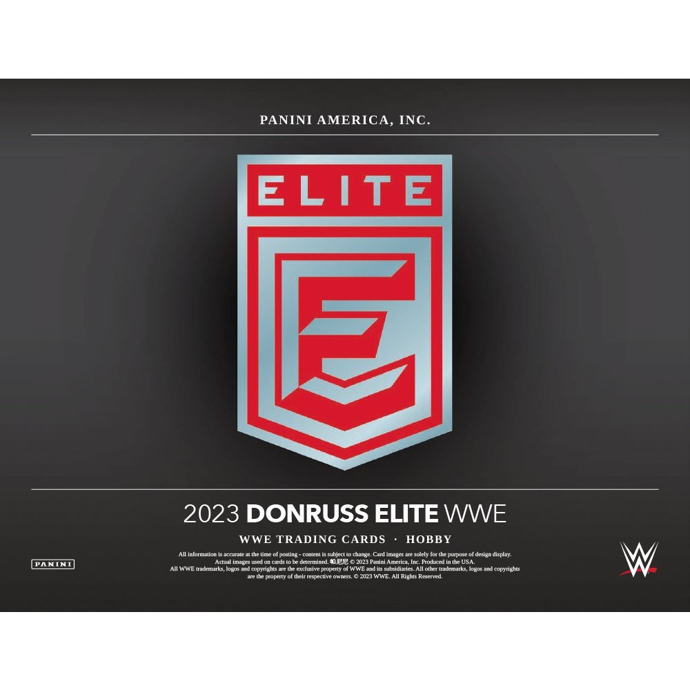 2023 Panini Donruss Elite WWE Wrestling Hobby Box Steel City Collectibles