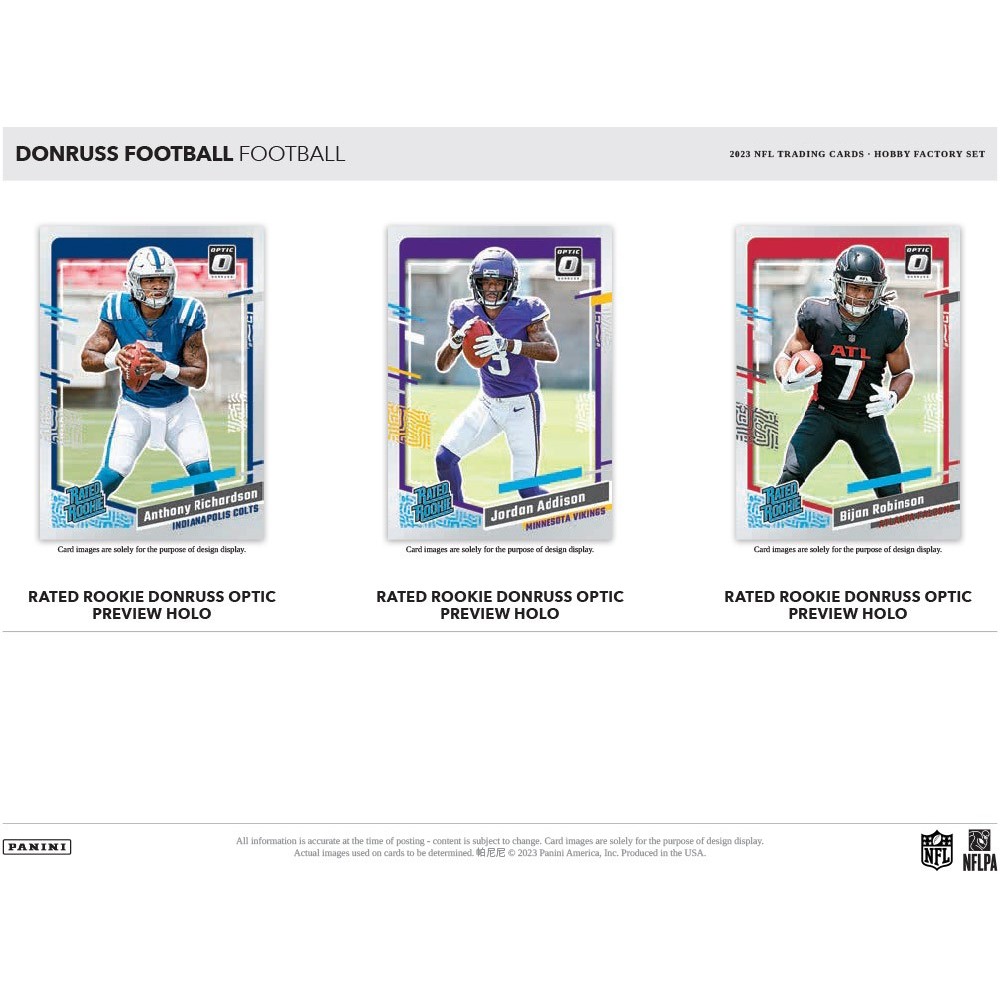 : Minnesota Vikings 2022 Donruss Factory Sealed Team Set