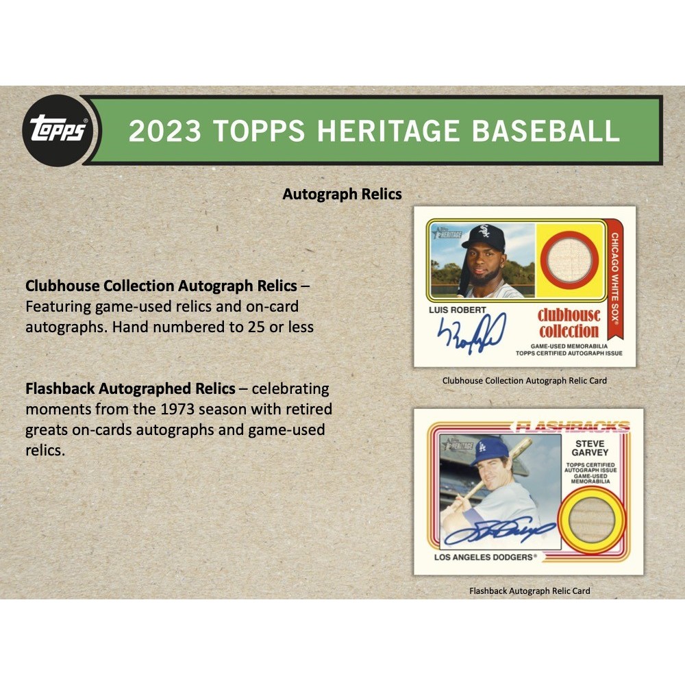 2023 Topps Heritage MLB Baseball Cards RETAIL