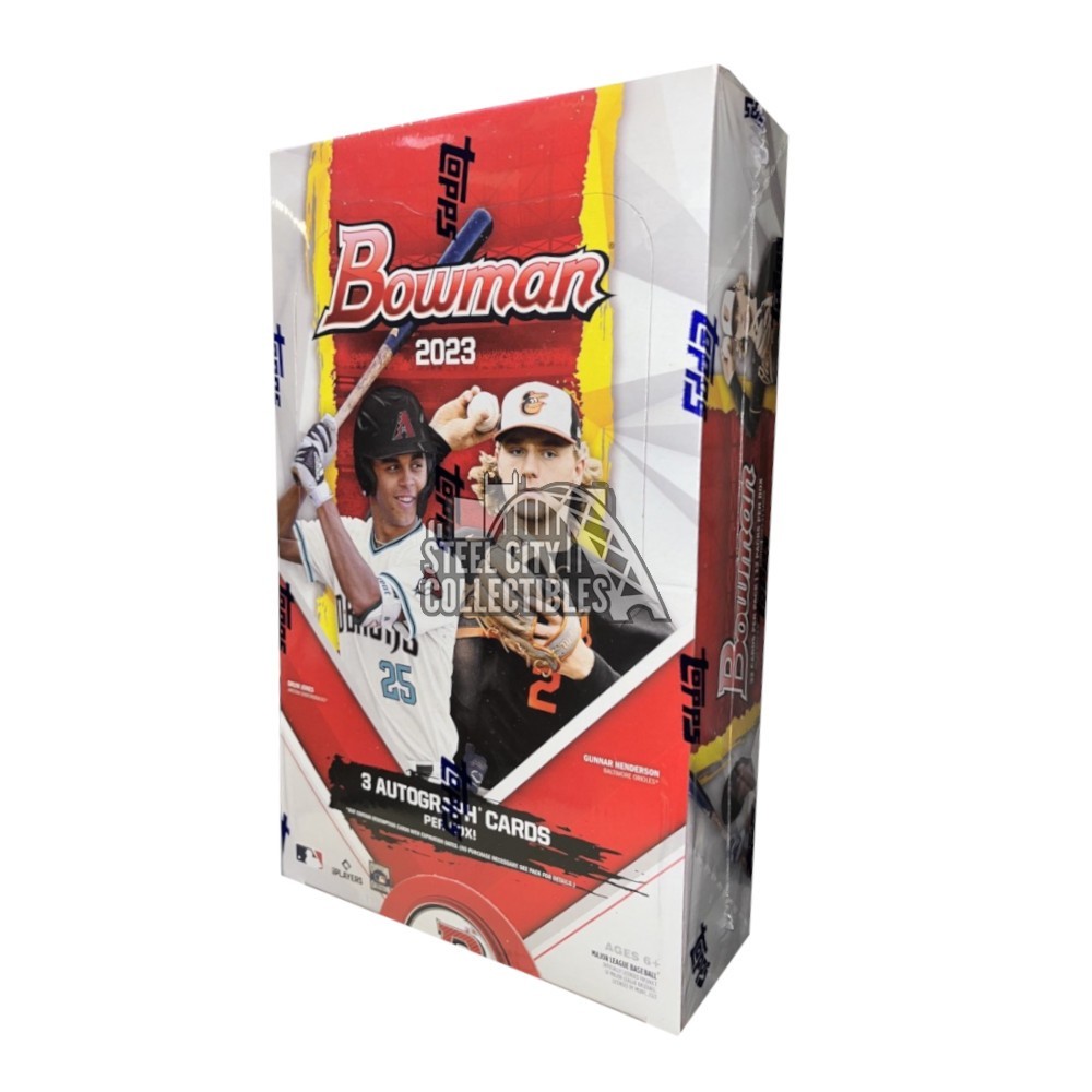 2023 Bowman Baseball Hobby Jumbo 8-Box Case