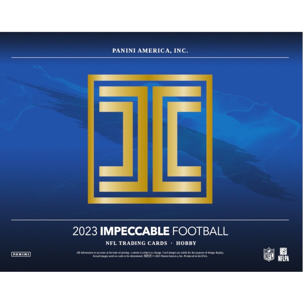 2023 Panini Impeccable Football Hobby Box Steel City Collectibles