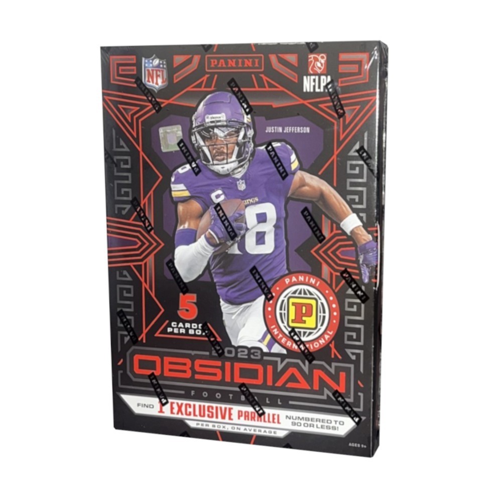 2023 Panini Obsidian Football Hobby International 3 Box random Division