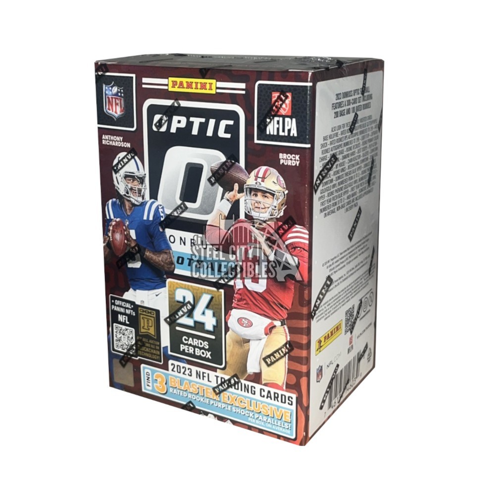 2023 Panini Donruss Optic Football 6Pack Blaster Box (Purple Shock