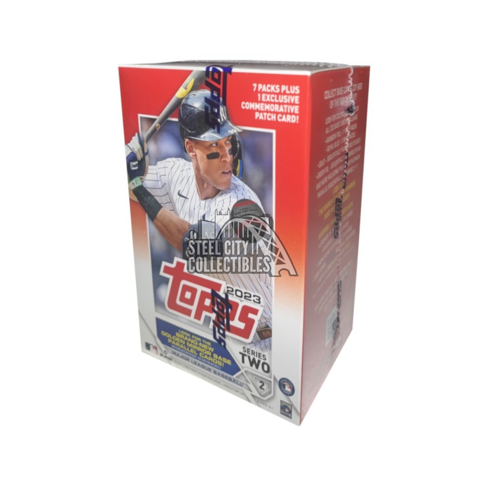 2023 Topps Series 2 Baseball 7-Pack Blaster 40-Box Case | Steel